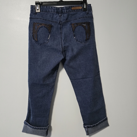 COS Jeans Vintage Women's Size 8 Capri Pants With Pocket Detail - Picture 10 of 16